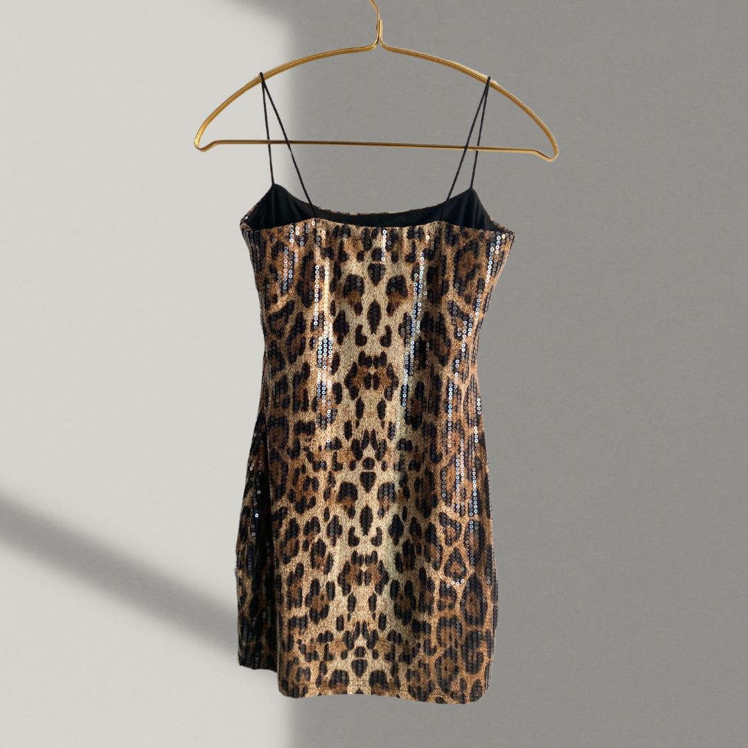 Mini Dress leopardo